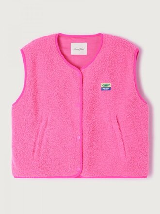 American Vintage Hok Vest - Pink Acid Chine