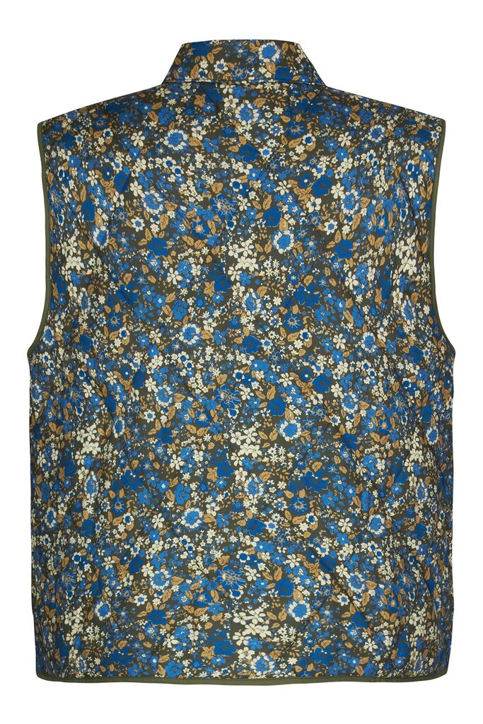 Lolly's Laundry Cairo quilted vest - Blue