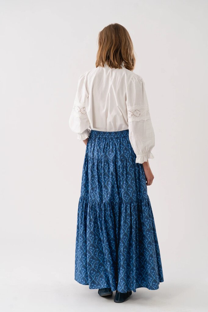 Lolly's Laundry Sunset maxi skirt - Blue