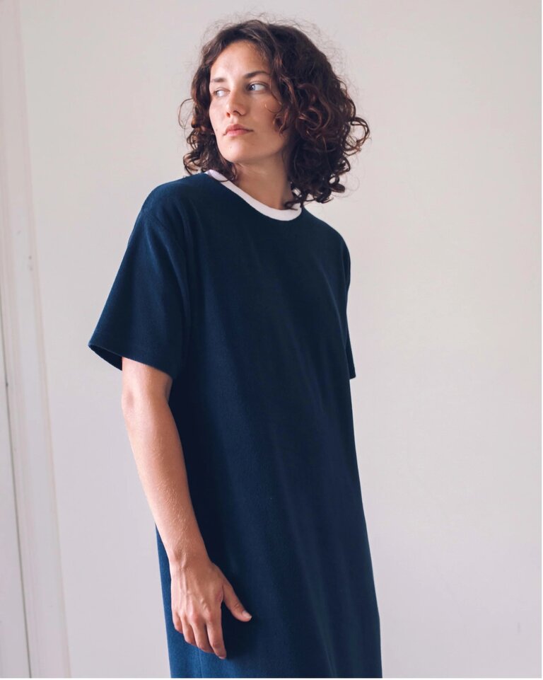 Raff Collective Valerie Dress - Navy