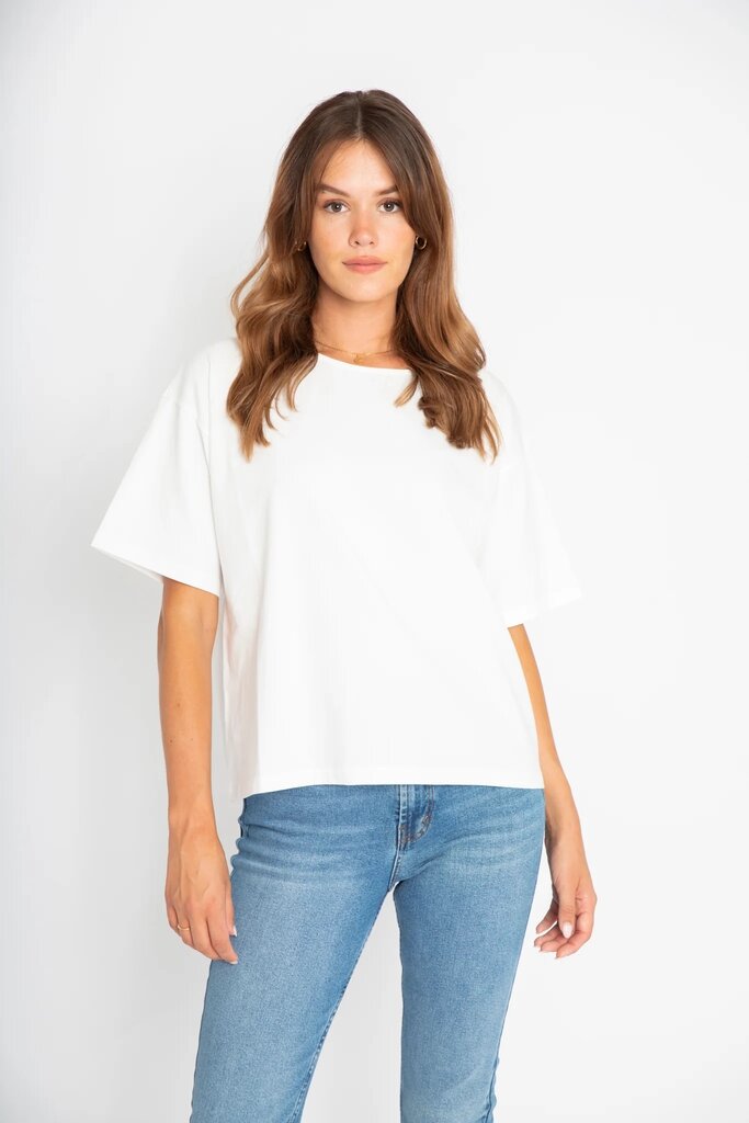 RE/BORN Zoe T-Shirt - Off White