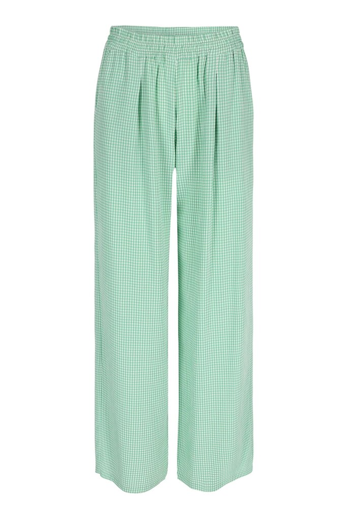 Hampton Bays Linde pants - Peacock green vichy