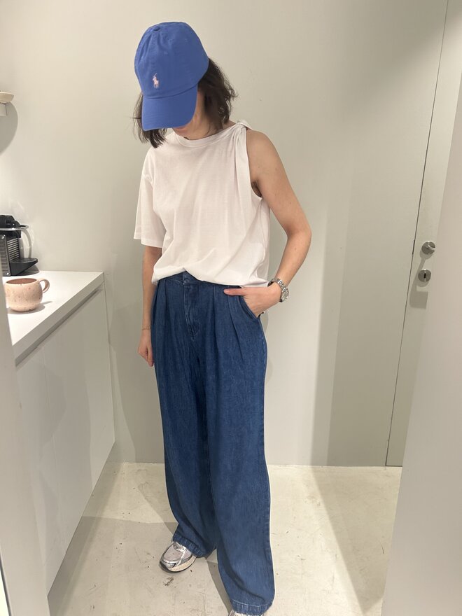 Woodland denim jumpsuit in blue - The New Society