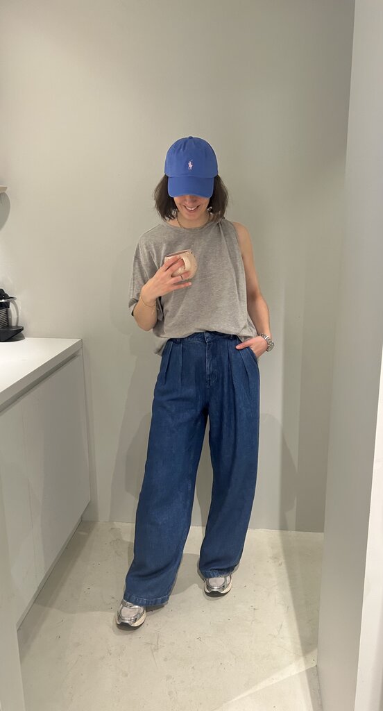 The New Society Woodland Pants - Blue Denim