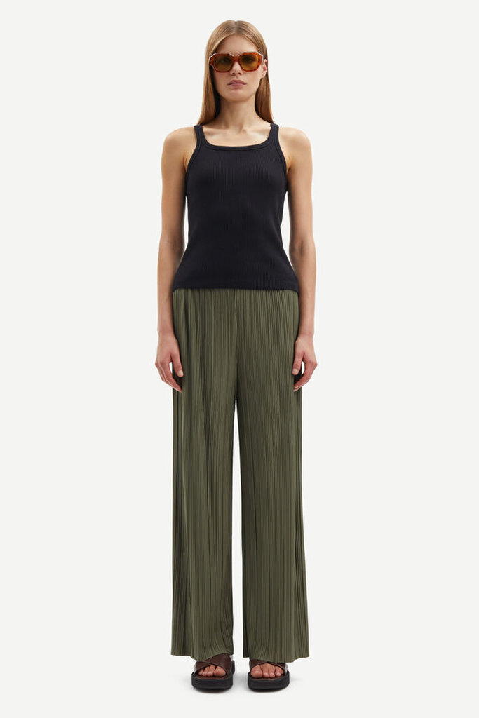 Samsoe Samsoe Uma Trousers - Dusty Olive