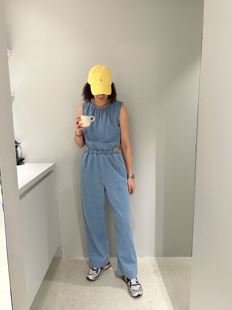 Bellerose Papaye Jumpsuit - LT Blue Bleach