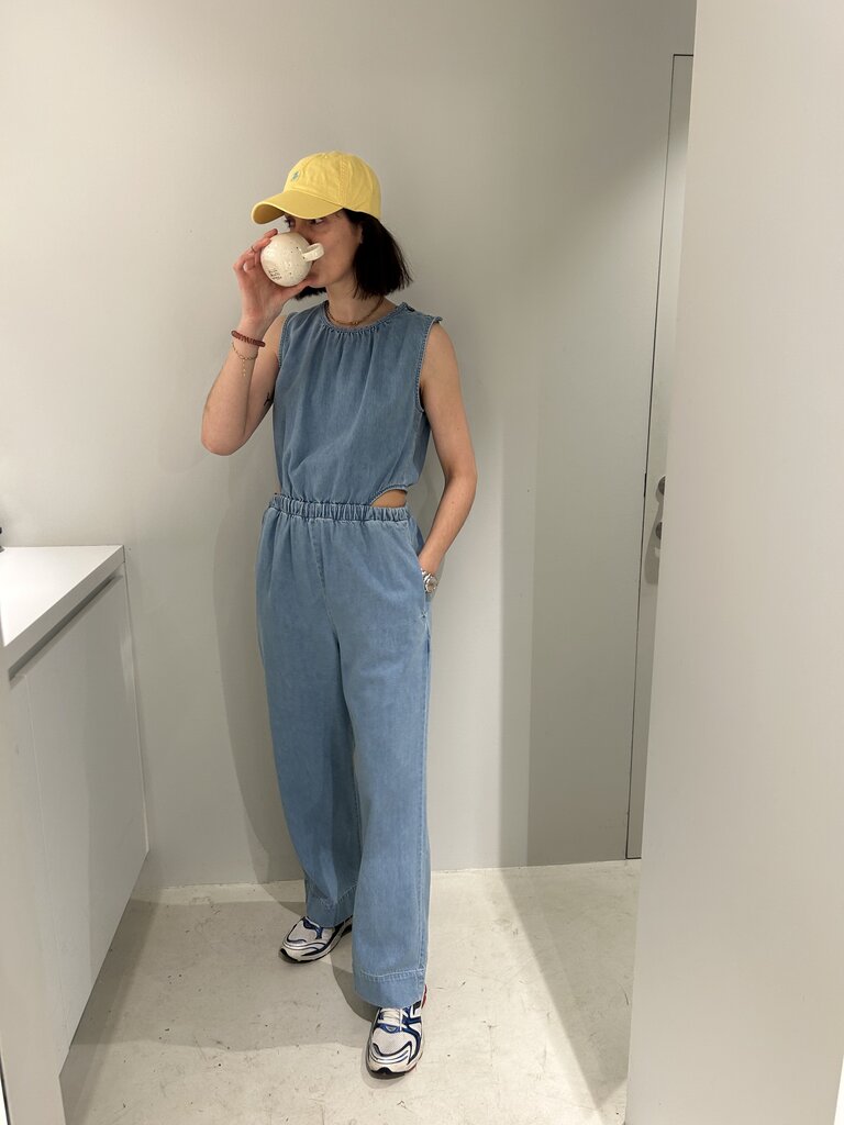 Bellerose Papaye Jumpsuit - LT Blue Bleach