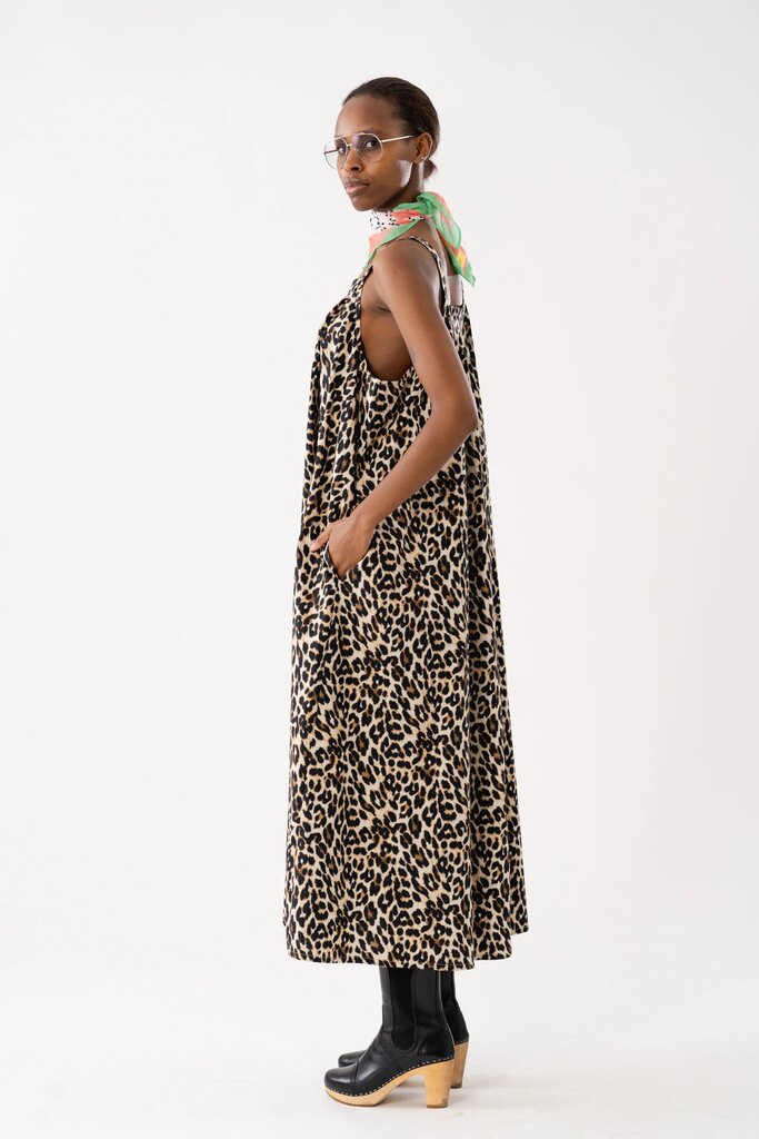 Lolly's Laundry Lungo Midi Dress - Leopard Print
