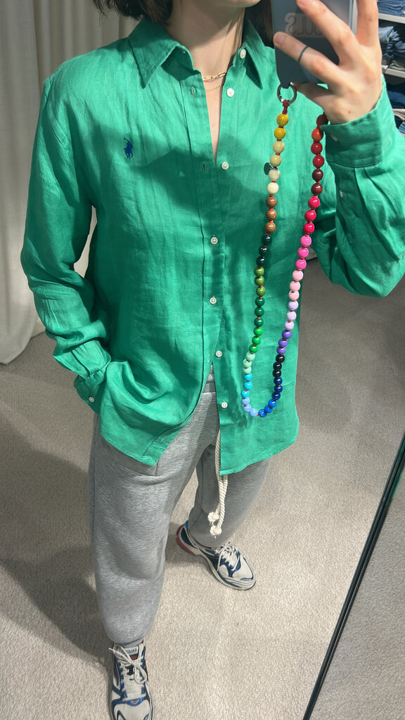 Ralph Lauren Linen oversized shirt - Green