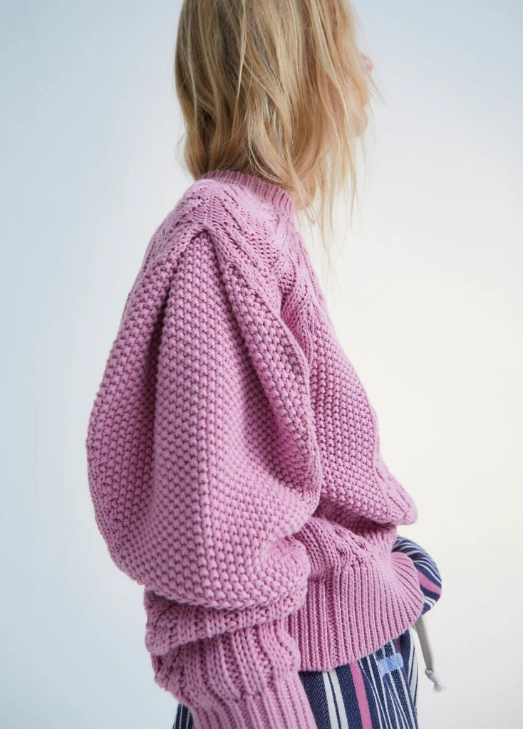 The New Society Russel Jumper - Iris Lilac