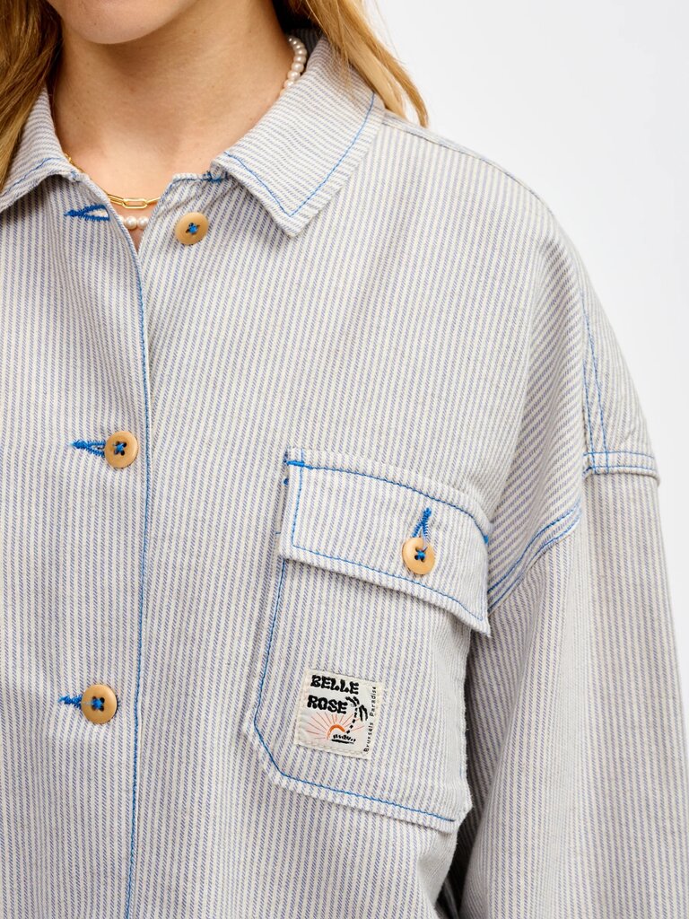 Bellerose Parris Overshirt - Stripe A