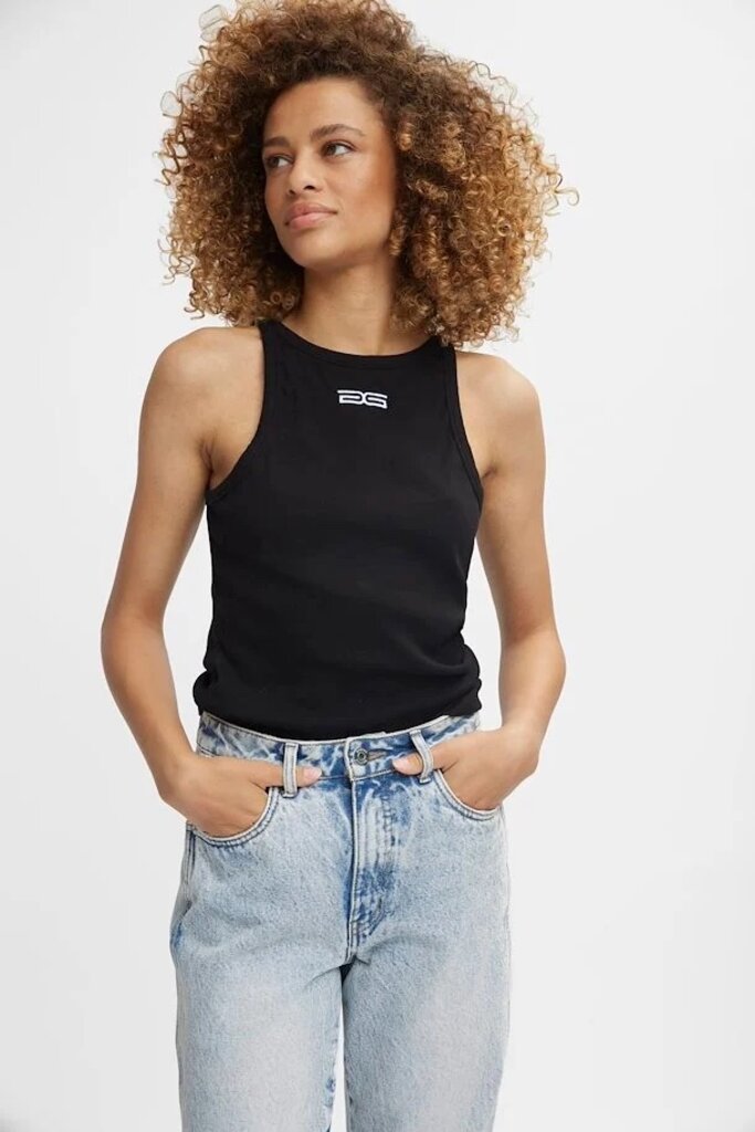 Gestuz Drew Logo Top - Black