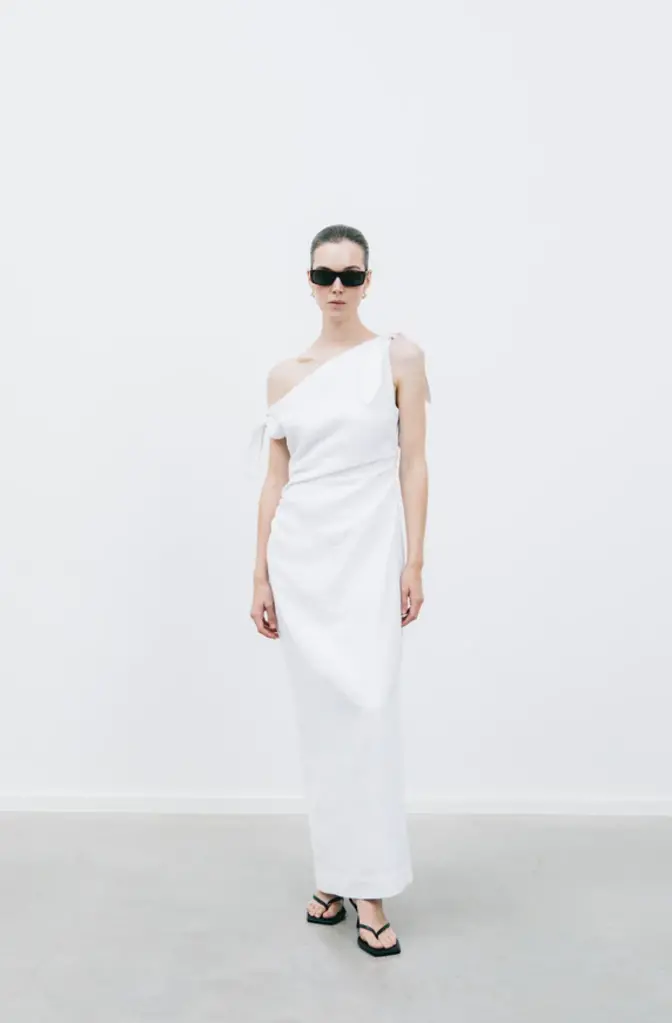 Rhune Elena Dress - Off-White