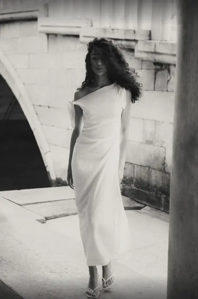 Rhune Elena Dress - Off-White