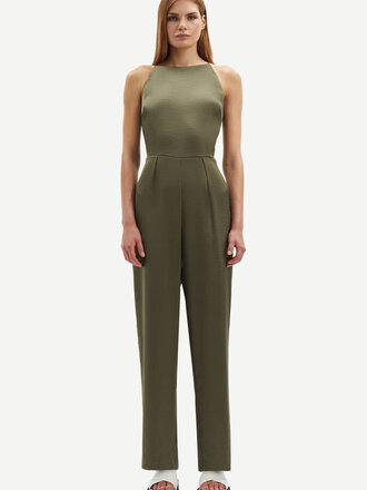 Samsoe Samsoe Savilla jumpsuit - Dusty olive
