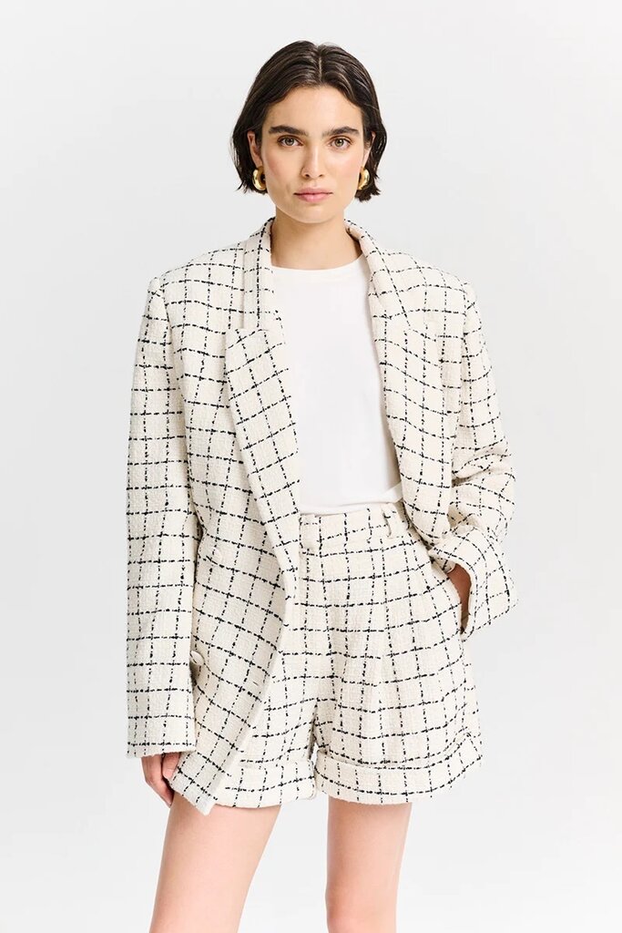 CHPTR-S Vigorous Blazer - White Tweed