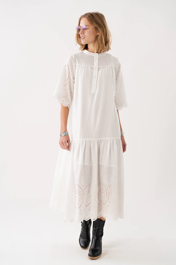 Lolly's Laundry Timor Midi Dress - White