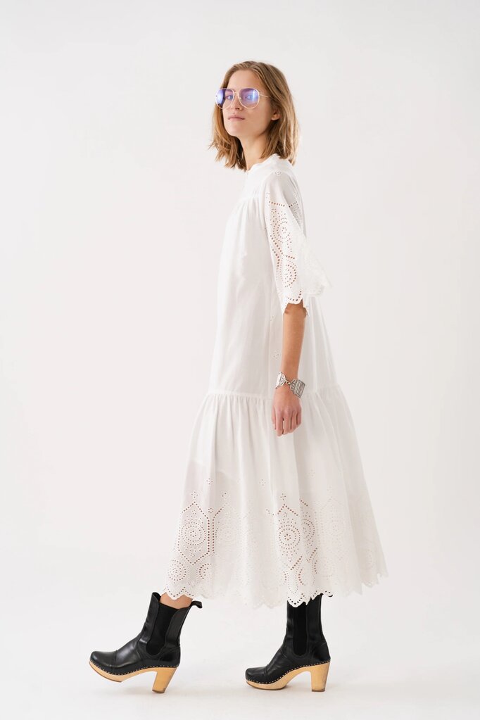 Lolly's Laundry Timor Midi Dress - White