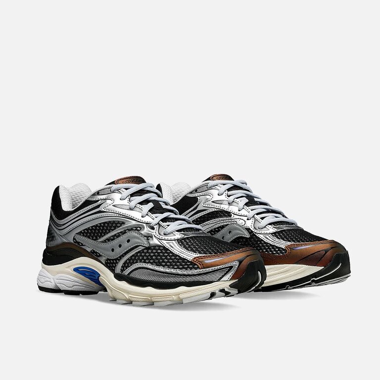 Saucony Progrid Omni Sneakers - Silver/Brown