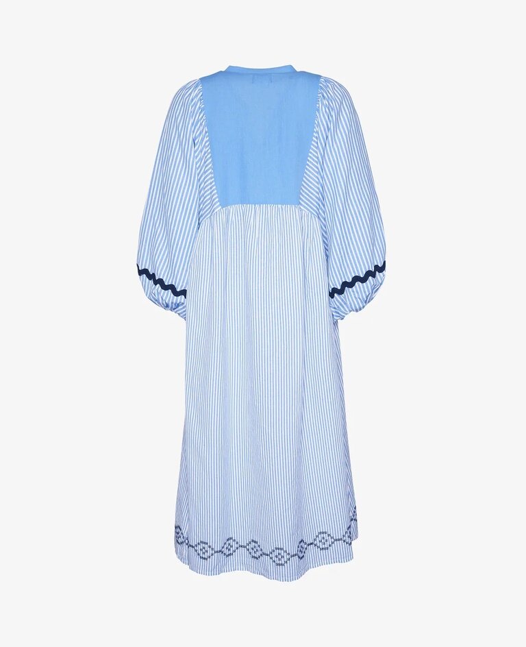 Sissel Edelbo Beate Dress - Blue/White