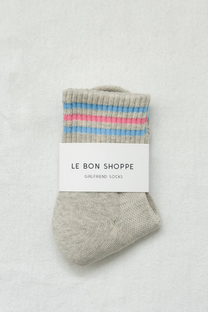 Le Bon Shoppe Girlfriend Socks - Bright Grey