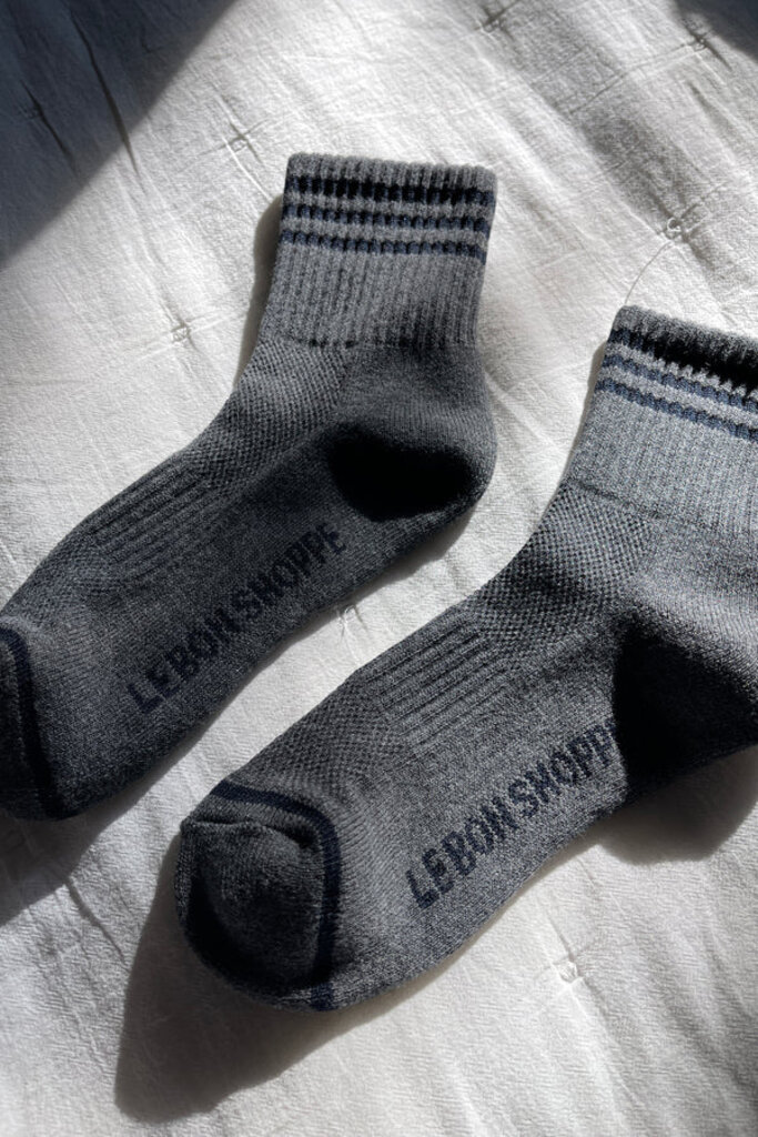 Le Bon Shoppe Girlfriend socks - soot