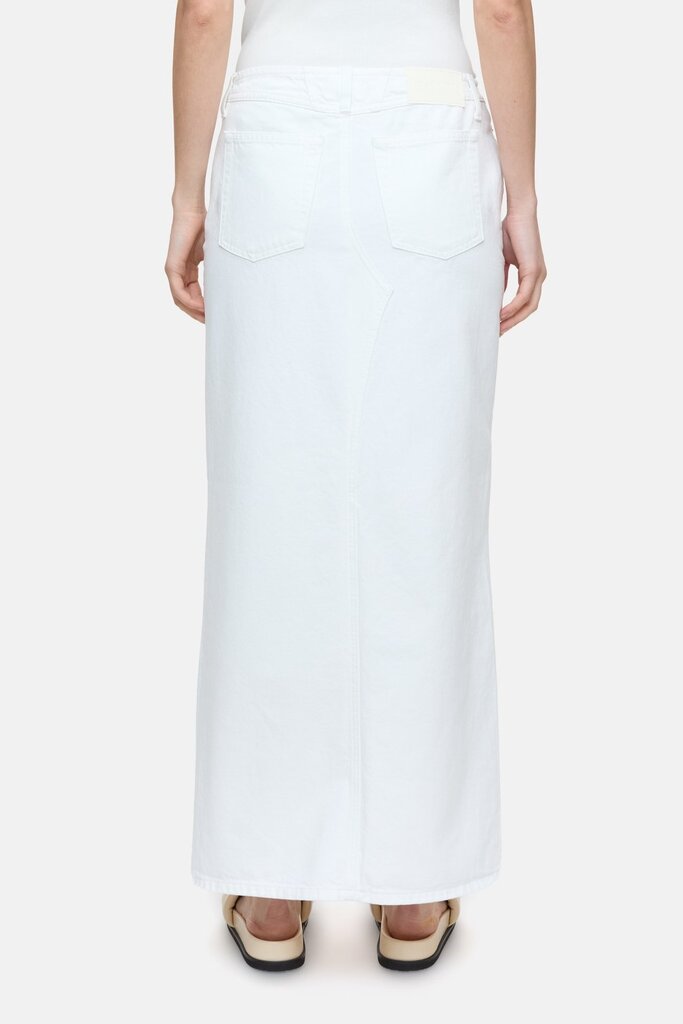 Closed Long Denim Skirt - White