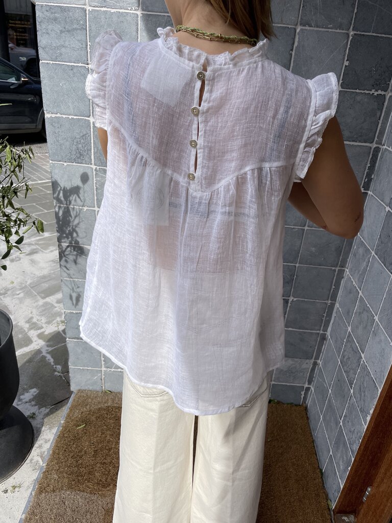 Zyga Bethanie Shirt - Off White