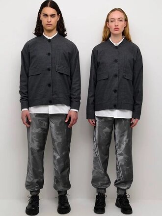 Lounge Nine Dusty Jacket - Grey Melange