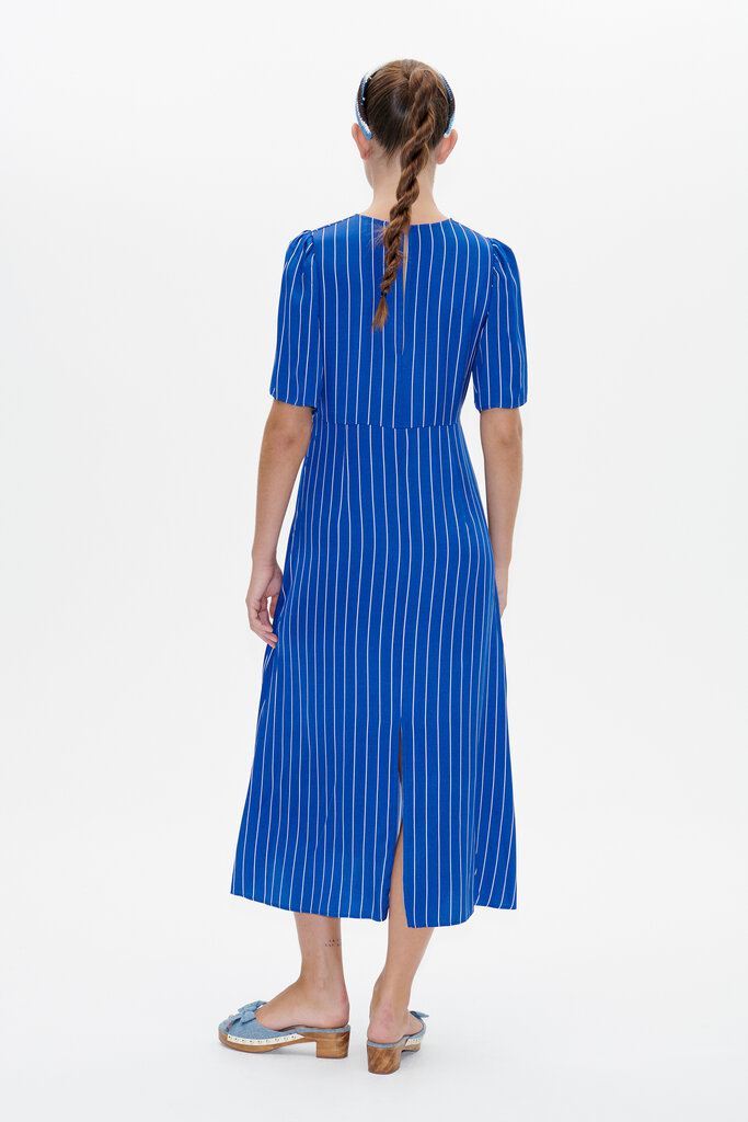 Baum und Pferdgarten Avigail dress - blue pinstripe