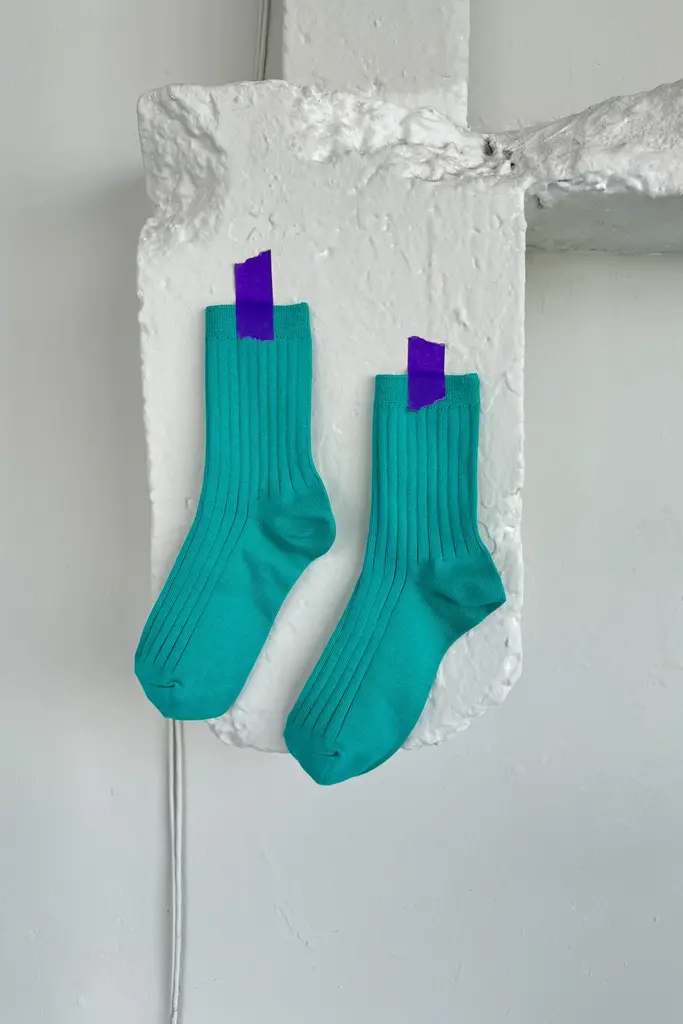 Le Bon Shoppe Her Socks - Turqouise