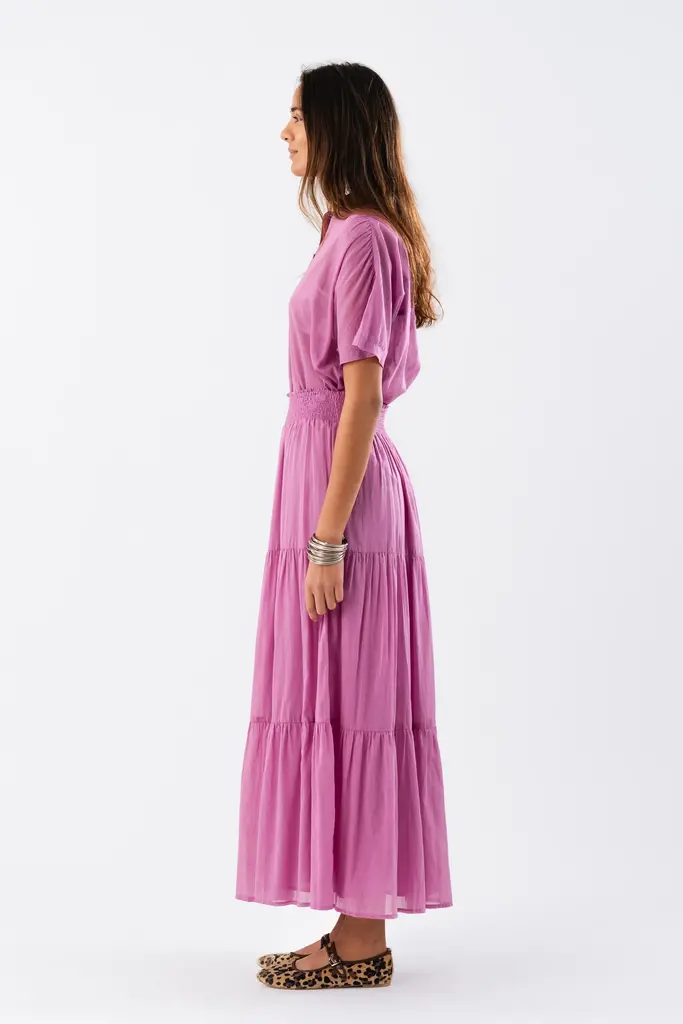 Lolly's Laundry Diamond Maxi Skirt - Lilac