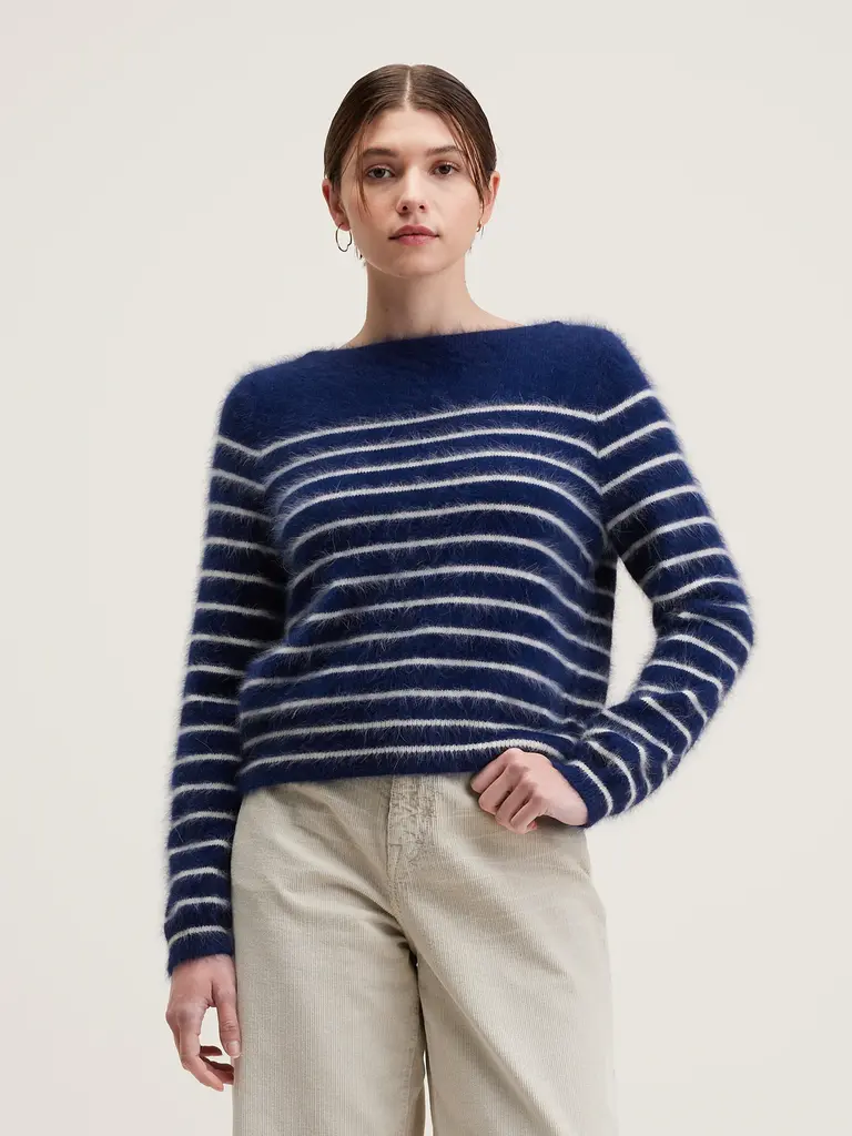 Bellerose Dato Knit - Stripe B-K