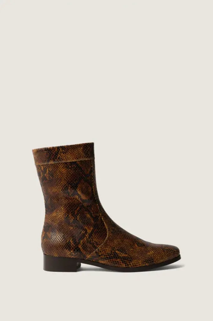 Soeur Ecaille boots - Python