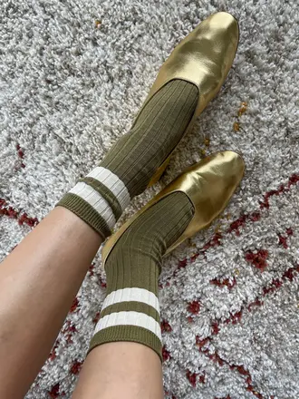 Le Bon Shoppe Her socks Varsity - Fern