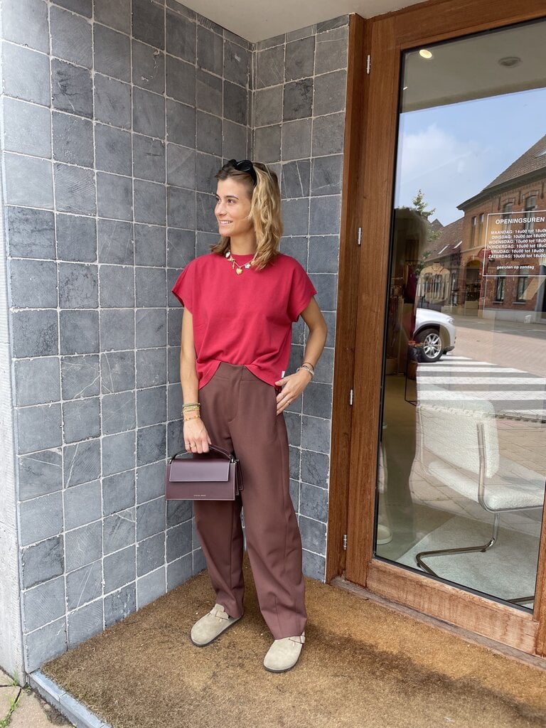 Soeur Cleveland pants - Rose brown