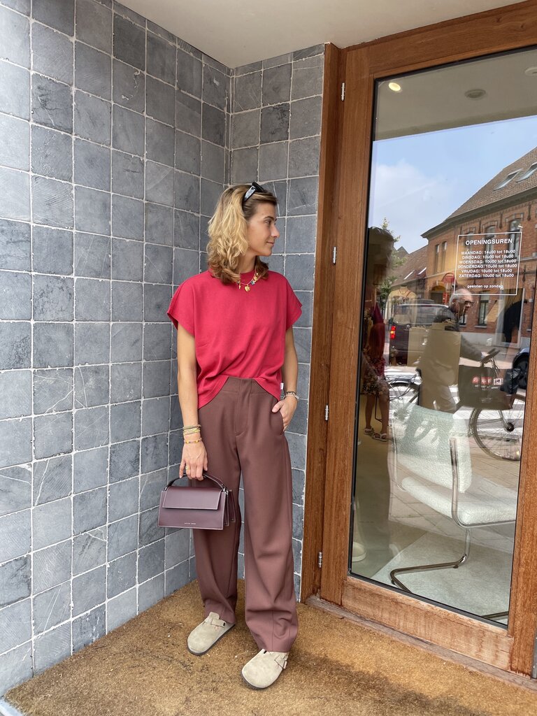 Soeur Cleveland pants - Rose brown