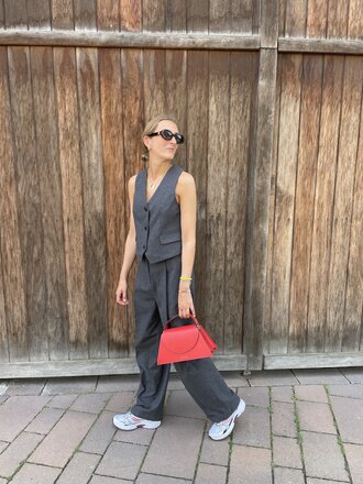 The New Society Brooklyn Pants - Graph/Mist