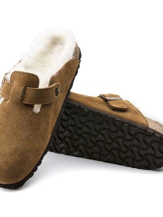 Birkenstock Boston - Mink shearling