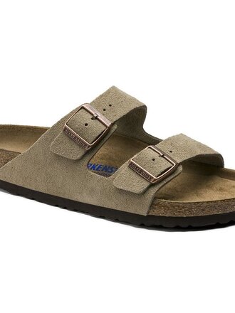 Birkenstock Arizona - Taupe Suede