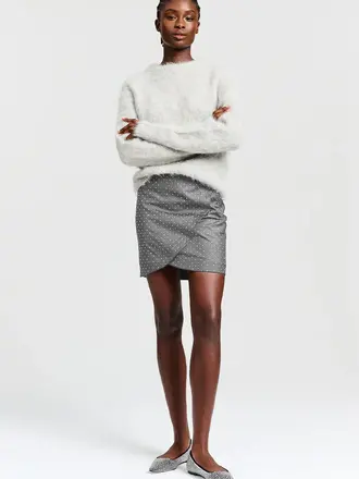 CHPTR-S Versatile Skirt - Grey Swarovski
