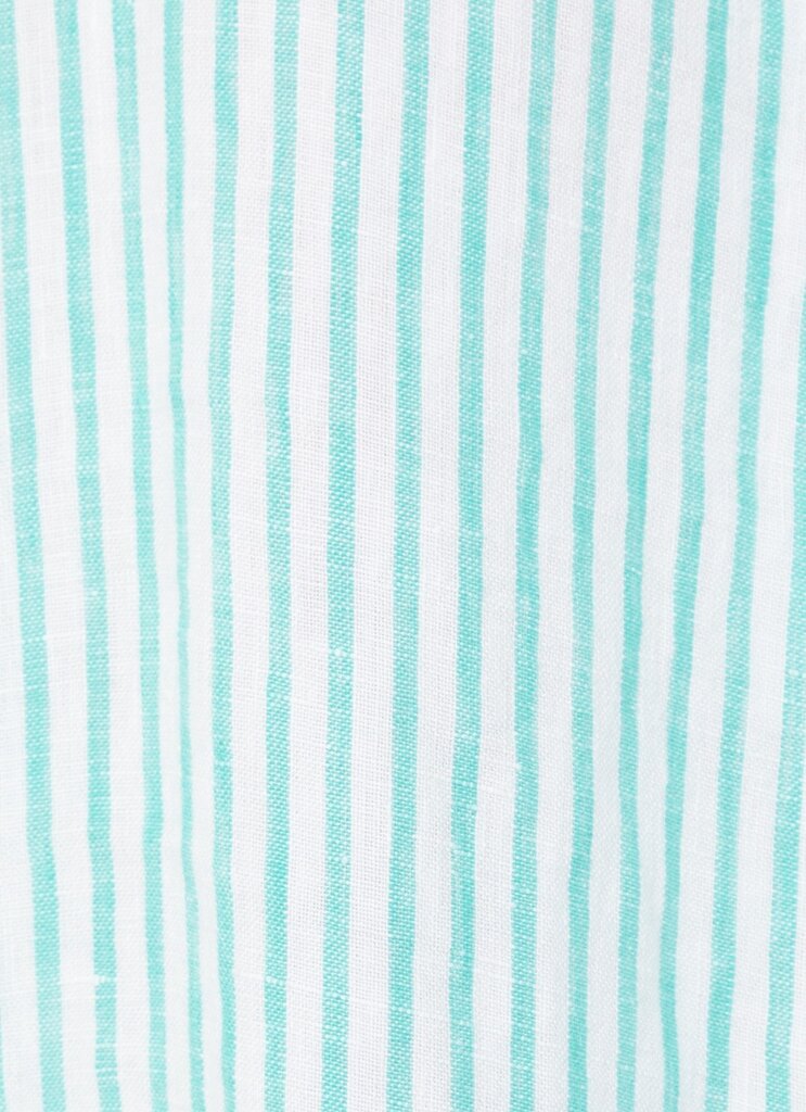 Ralph Lauren Striped Shirt - Turquoise/White