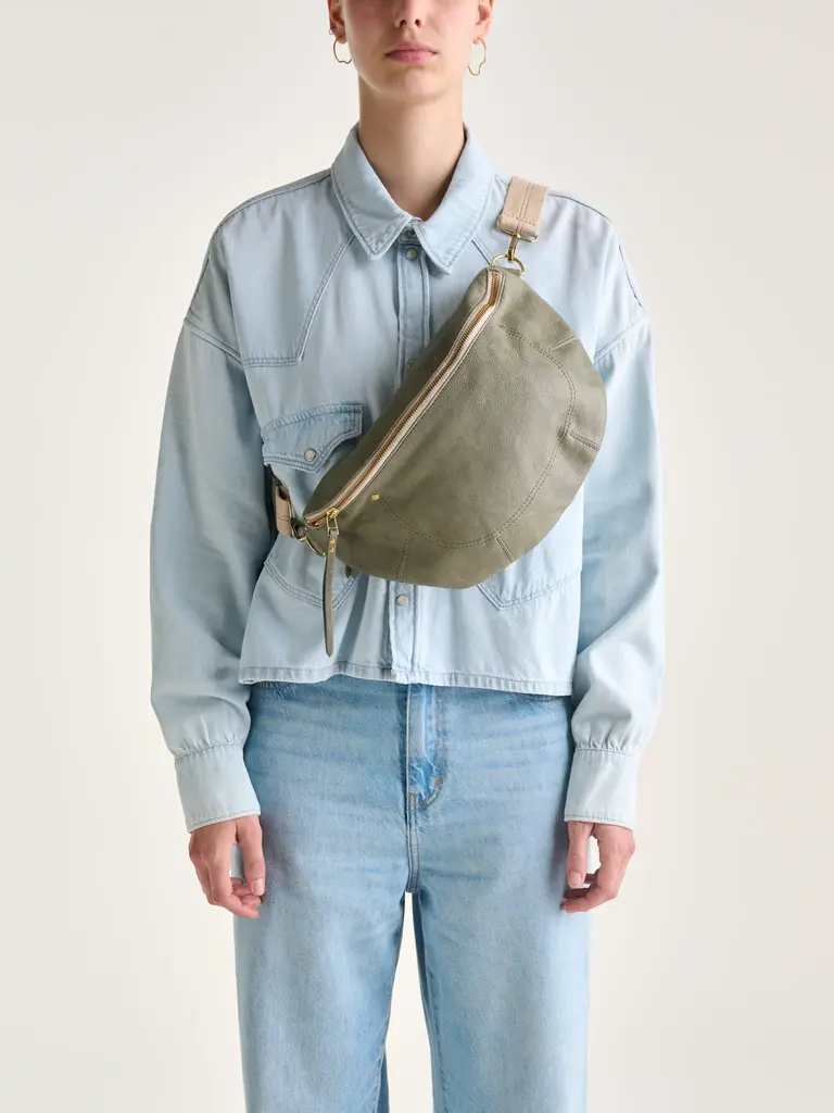 Bellerose Souply bag - Dusty olive