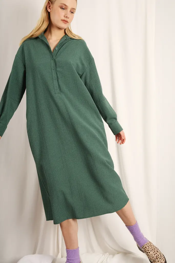 Hampton Bays Abel dress - Evergreen