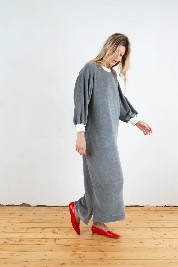 Love Sundaily Eca Funk Dress - Grey Melange