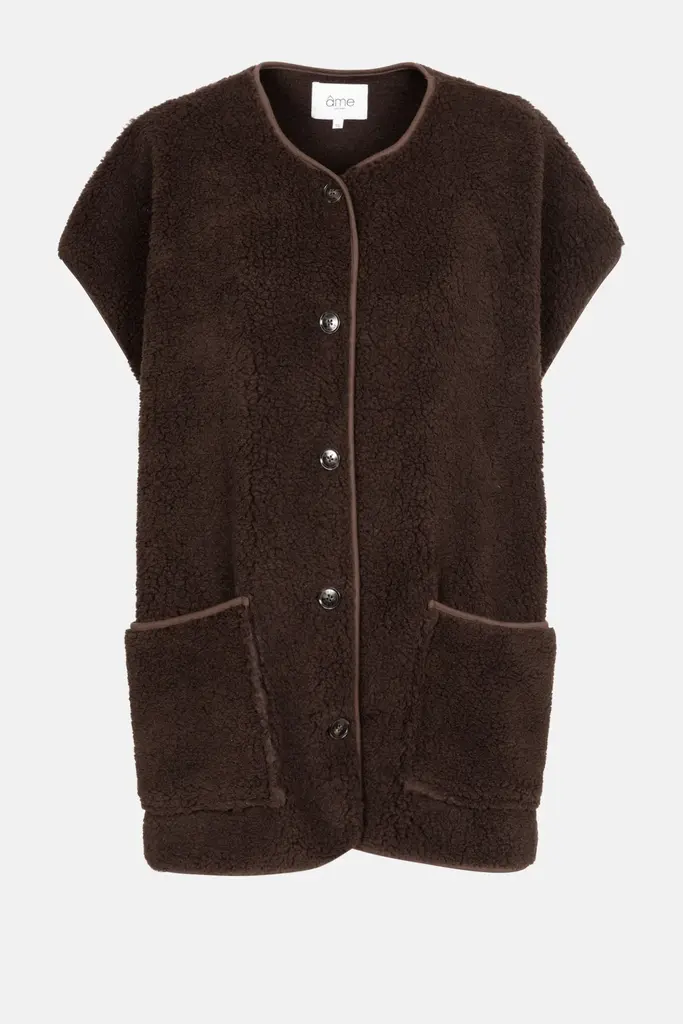 Âme Antwerp Ines jacket - Teddy brown