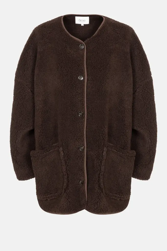 Âme Antwerp Hannah jacket - Teddy brown