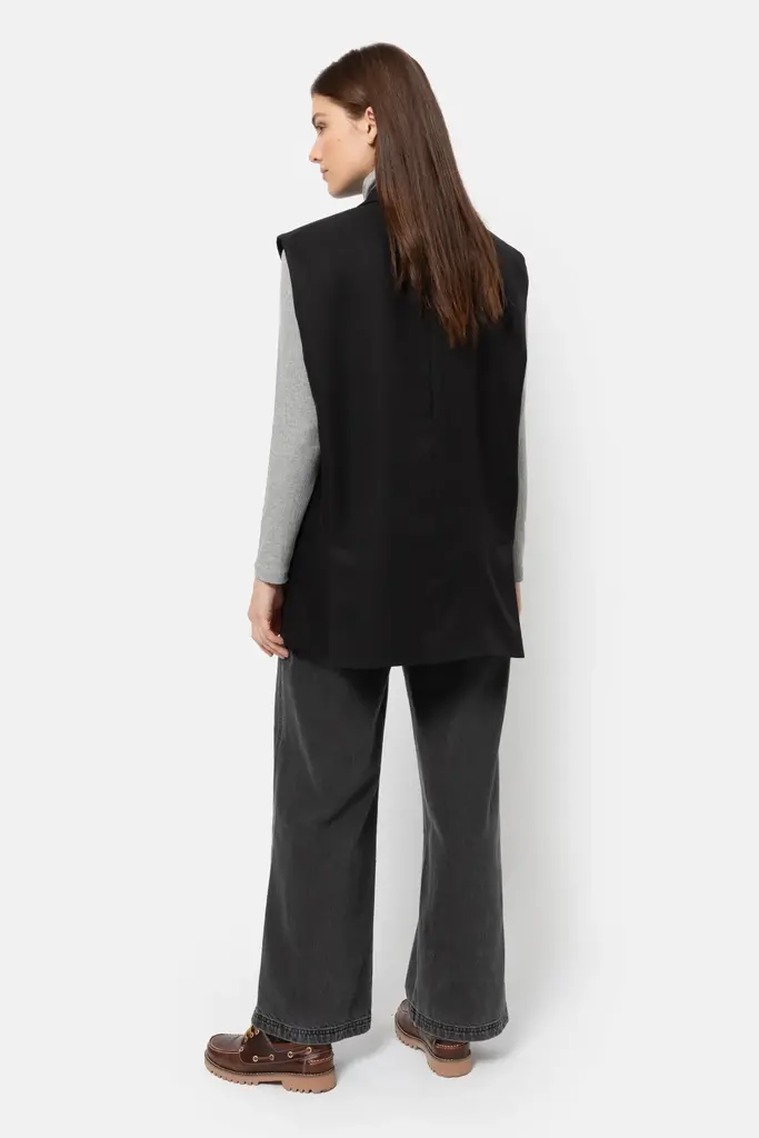 Âme Antwerp Juliano sleeveless blazer - Black