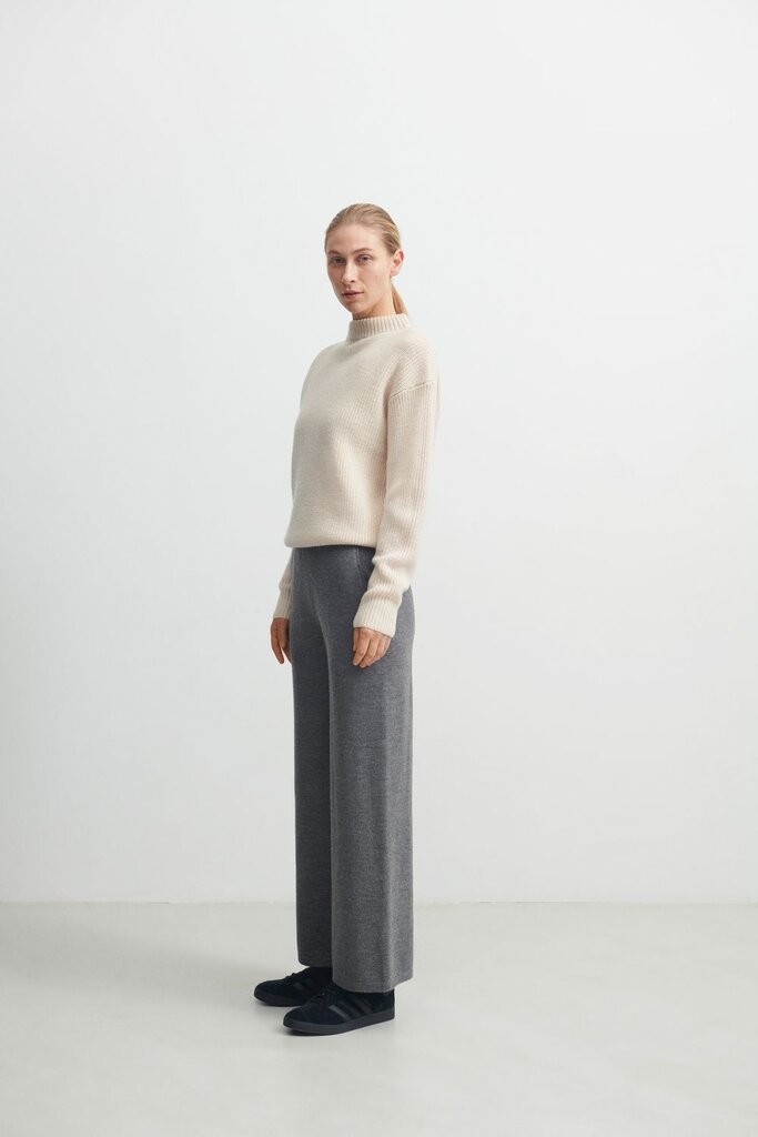 FUB Raw Wool Sweater - Ecru