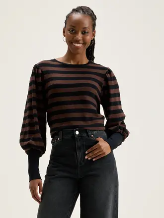 Bellerose Vidoum Pull - Stripe C Bellerose Vidoum Pull - Stripe C